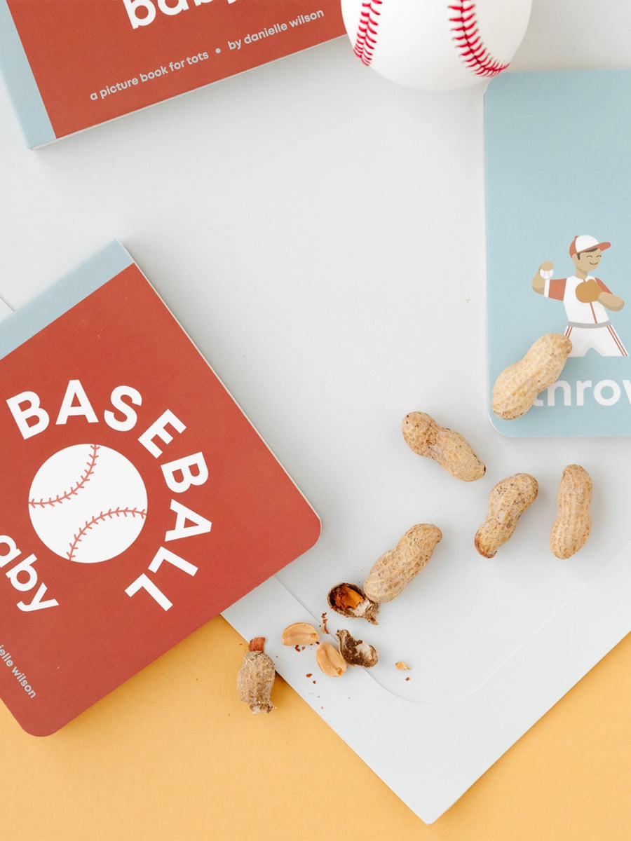 Baseball Baby Board Book Baby-Kids : Toys : Books Left Hand Book House 