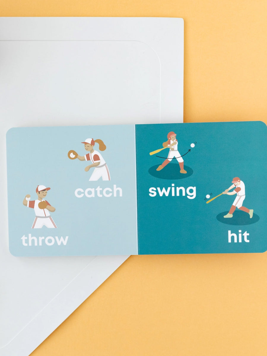Baseball Baby Board Book Baby-Kids : Toys : Books Left Hand Book House 
