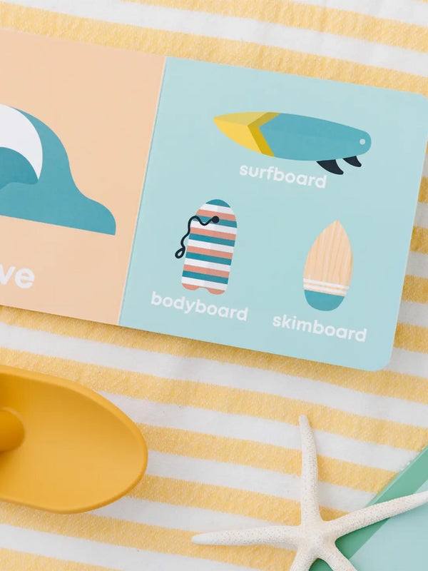 Beach Baby Board Book Baby-Kids : Toys : Books Left Hand Book House 