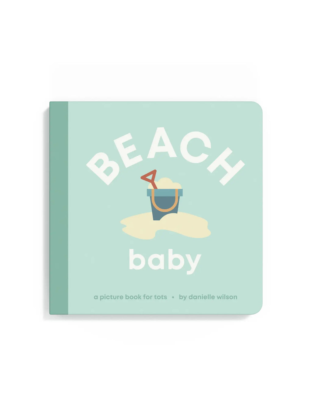 Beach Baby Board Book Baby-Kids : Toys : Books Left Hand Book House Beach Baby Board Book for Babies | Colored Organics®