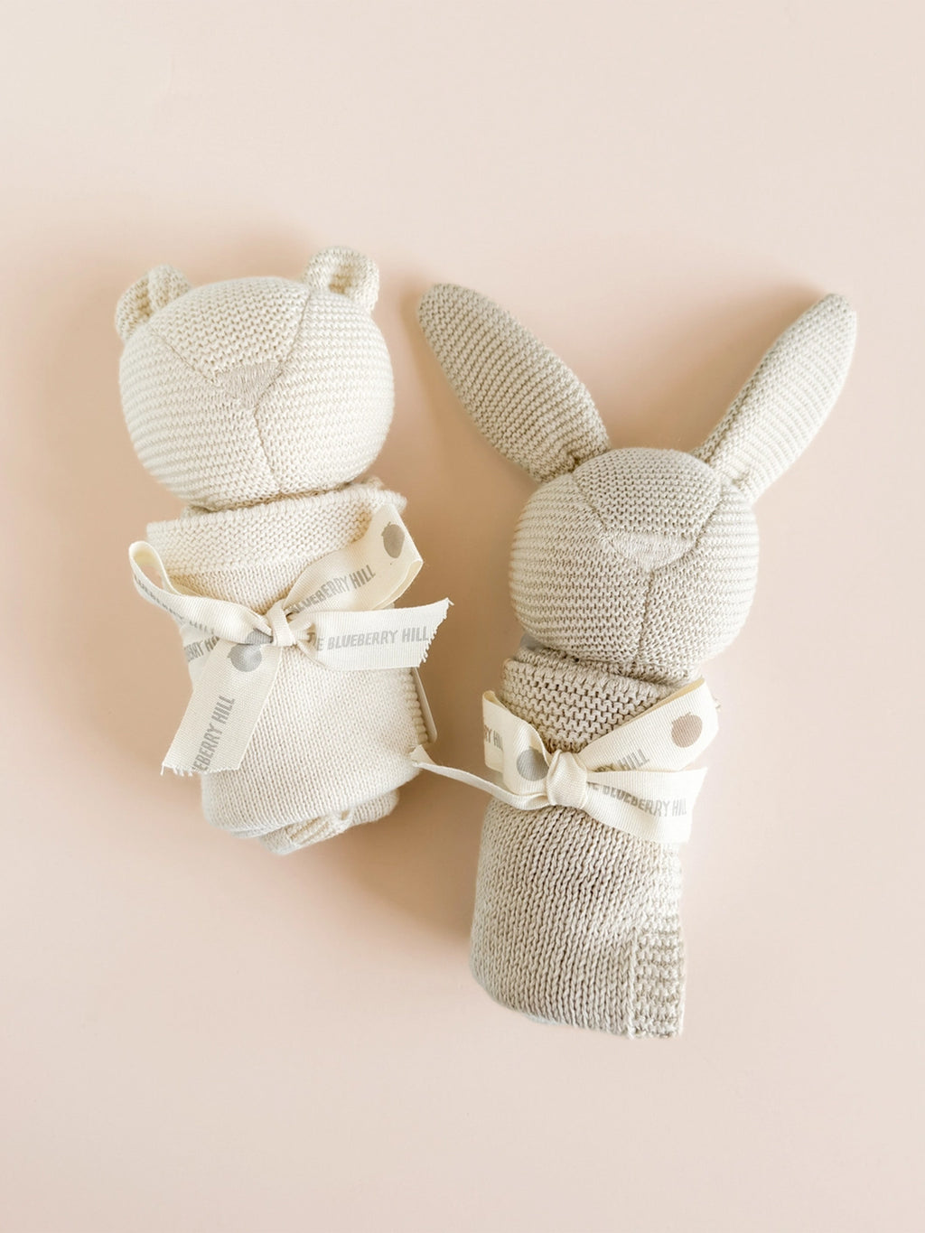 Organic Cotton Lovey Bear Baby : Toys : Plush + Crinkle The Blueberry Hill Organic Lovey Lamb for Babies and Kids | Colored Organics®