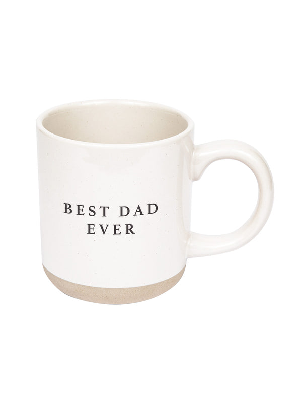 Best Dad Ever Stoneware Coffee Mug Parent : Home Sweet Water Decor 