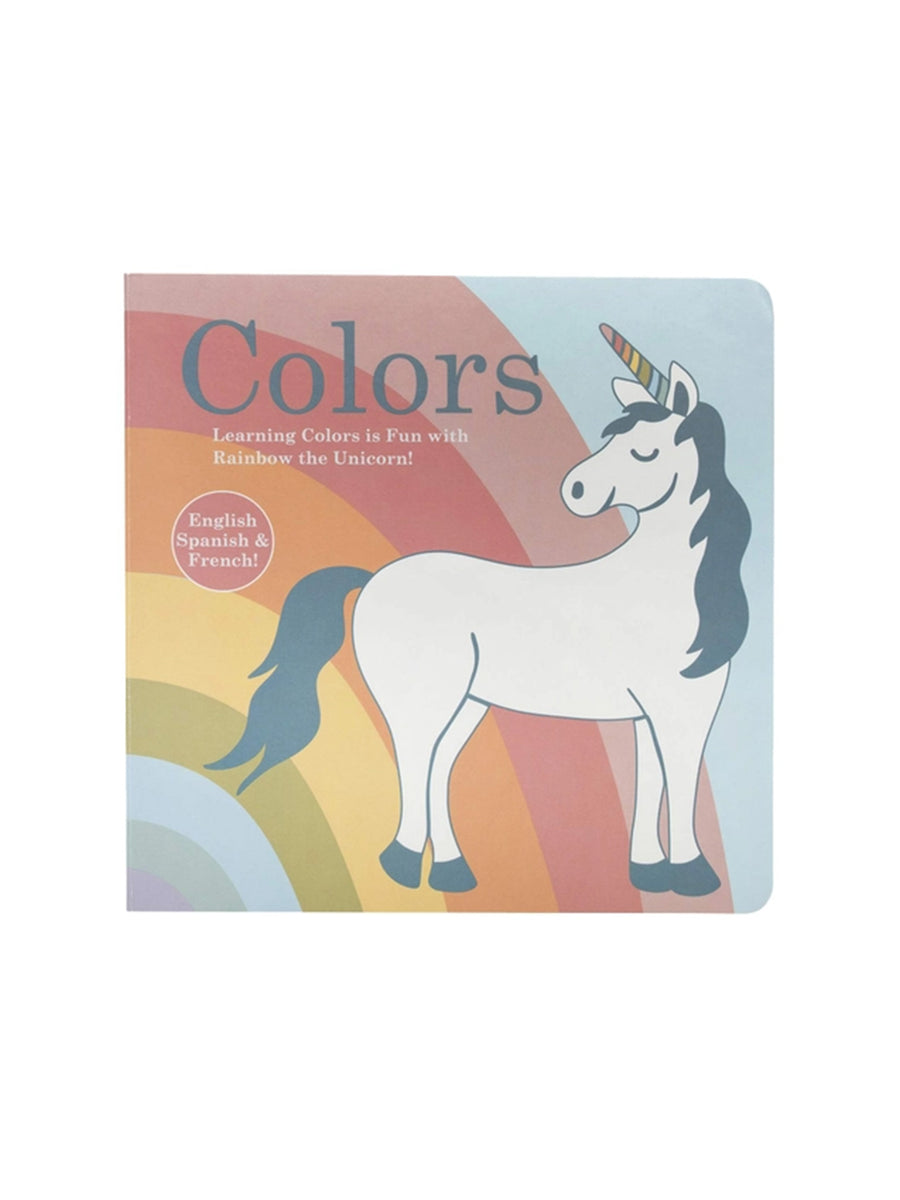 Book of Color Unicorn Board Book Baby-Kids : Nursery : Books : Toys : Learning Sugarbooger 