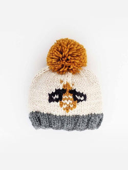 Bumblebee Knit Beanie Hat