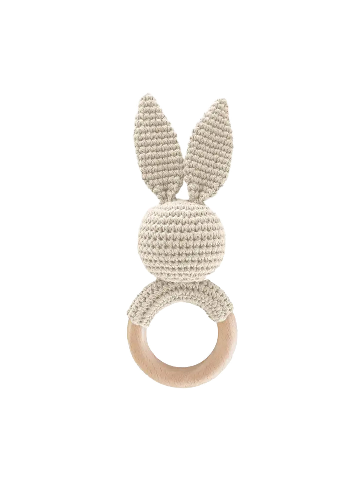 Organic Cotton Bunny Rattle Teether Baby : Toys : Plush + Crinkle : Rattles Blueberry Hill Organic Bunny Rattle Teether for Baby | Colored Organics®