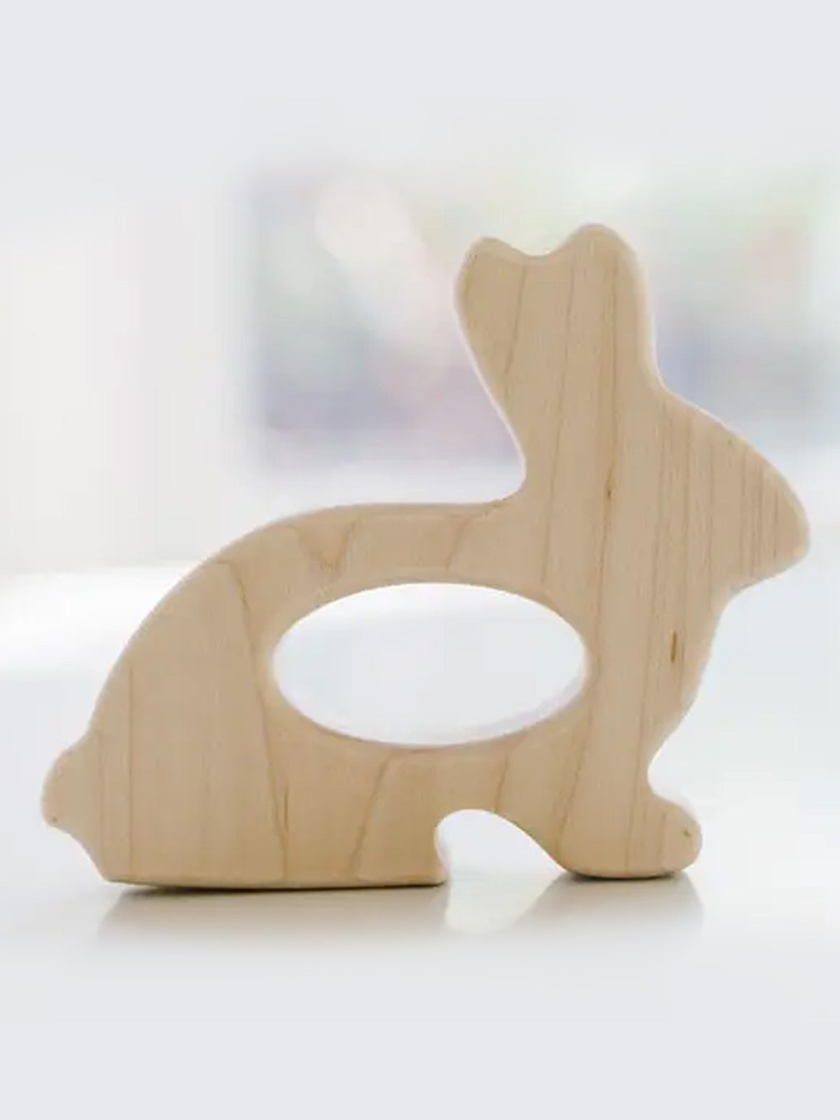 Bunny Grasping Wooden Toy Baby : Toys : Teethers Bannor Toys Bunny Grasping Wooden Toy for Baby | Colored Organics®