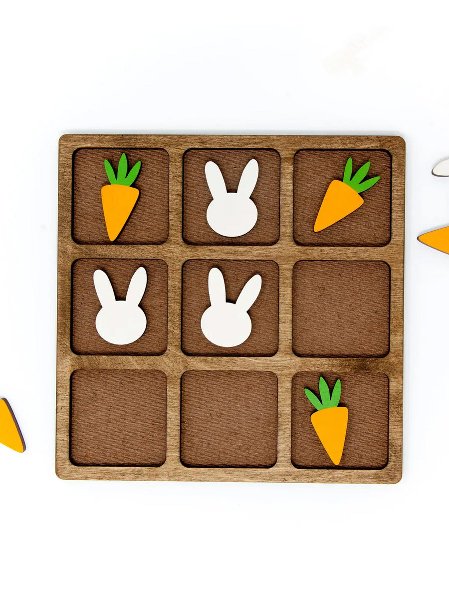 Bunny Tic Tac Toe Kids :Toys :Learning This & That Etc. 