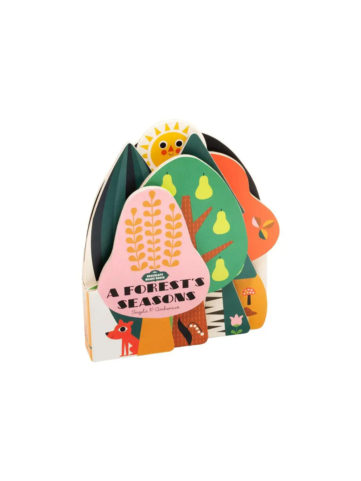 A Forest's Seasons Boardbook Baby-Kids : Toys : Books Chronicle Books A Forest's Seasons Boardbook for Baby | Colored Organics®