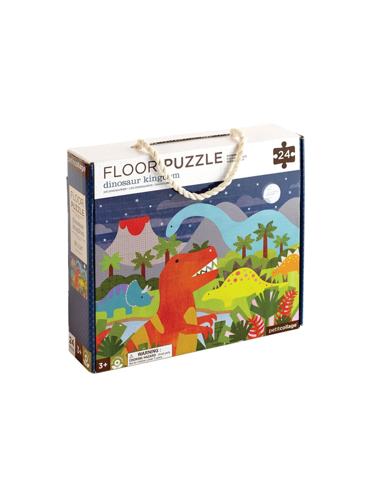 Dinosaur Kingdom 24-Piece Floor Puzzle Kids : Toys : Puzzle Chronicle Books Dinosaur Kingdom 24-Piece Floor Puzzle | Colored Organics®