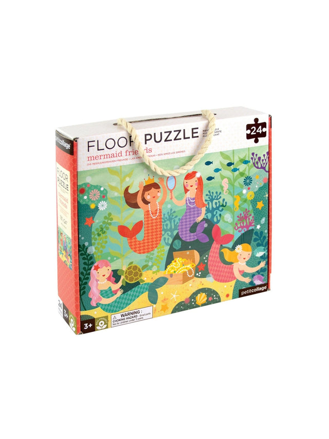 Mermaid Friends 24-Piece Floor Puzzle