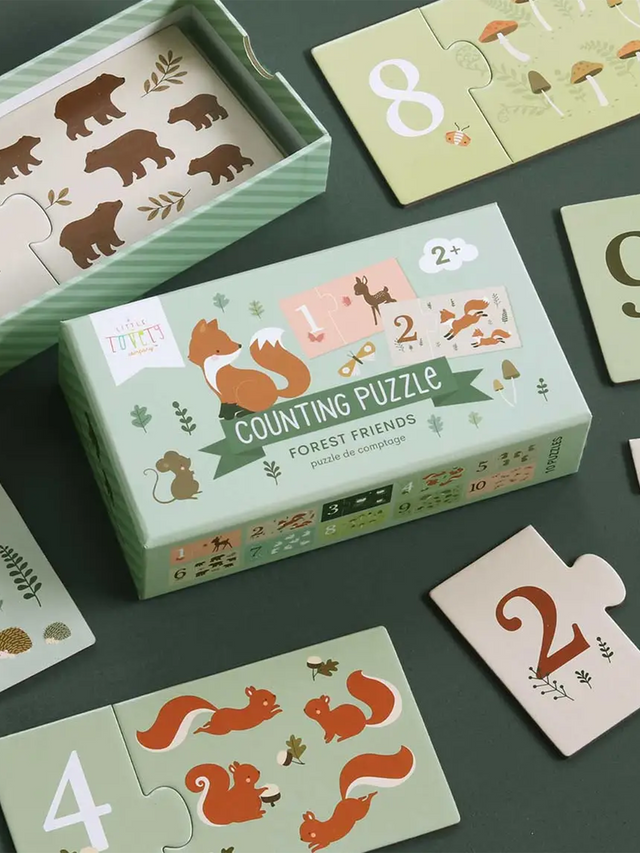 Counting Puzzle Baby-Kids :Toys :Learning A Little Lovely Company 