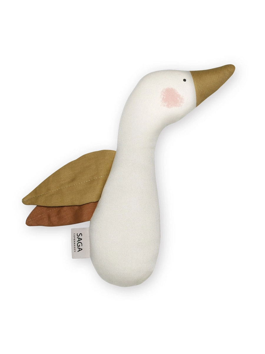 Crinkle Plush Goose Baby :Toys :Plush + Crinkle Saga Copenhagen 