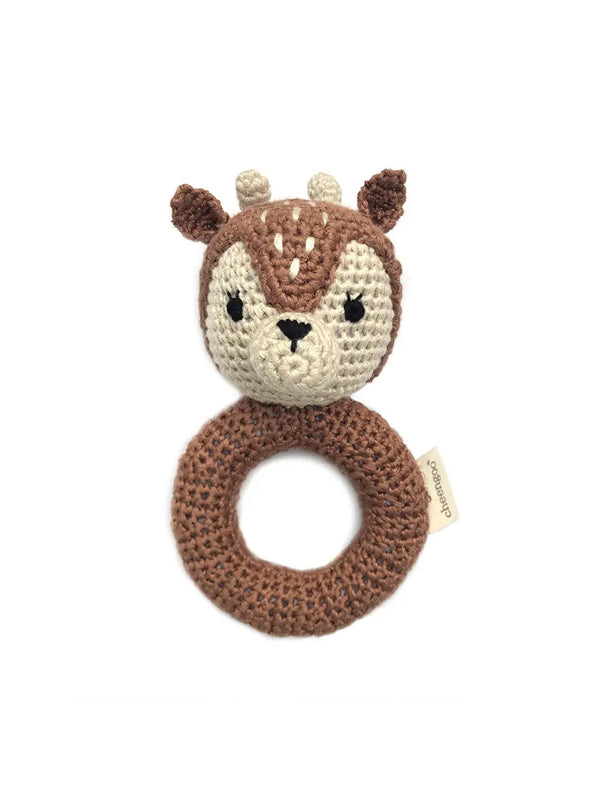 Crochet Fawn Rattle