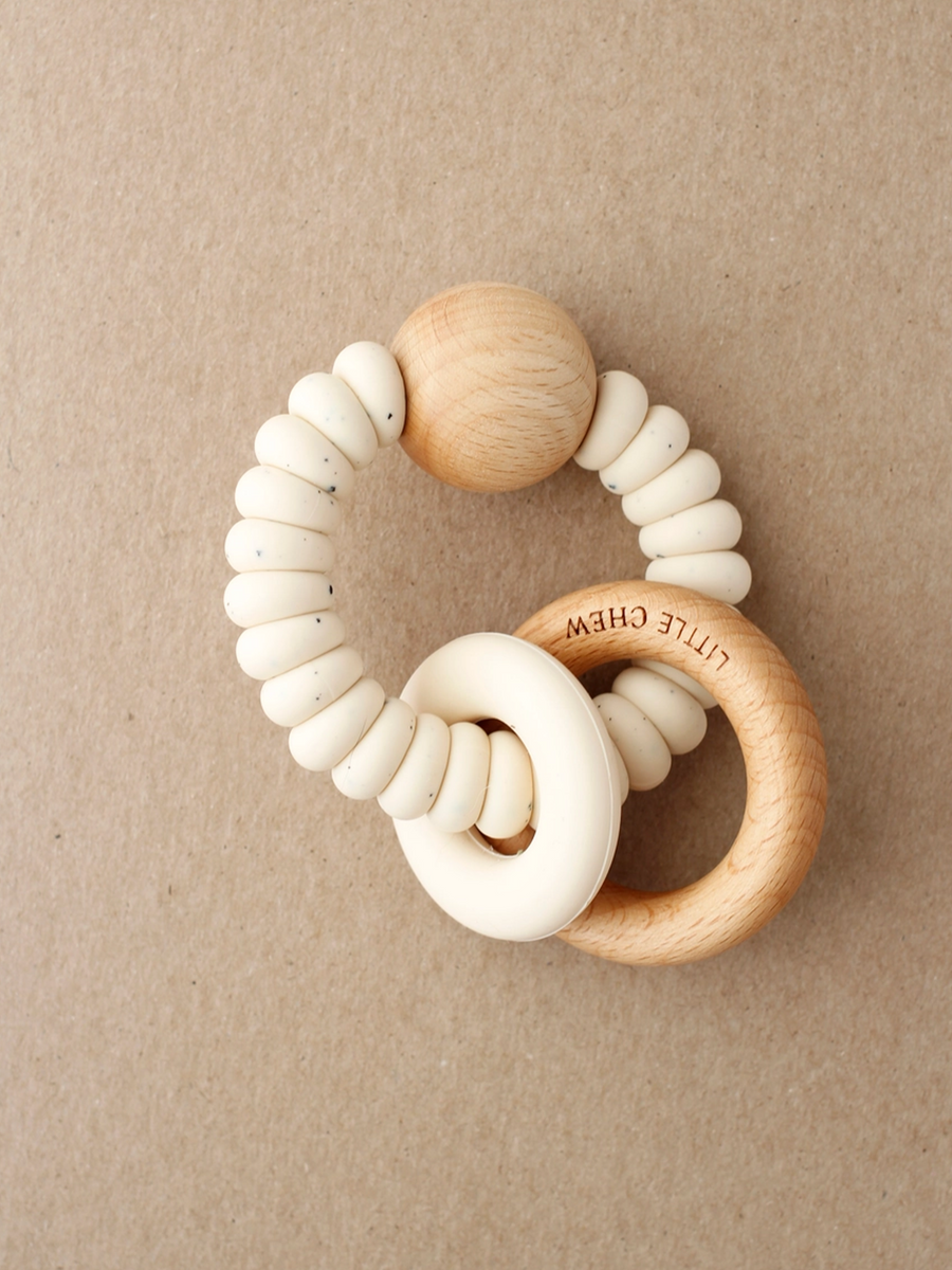 Dany Rattle Teether Baby : Toys : Teethers : Wooden Little Chew 