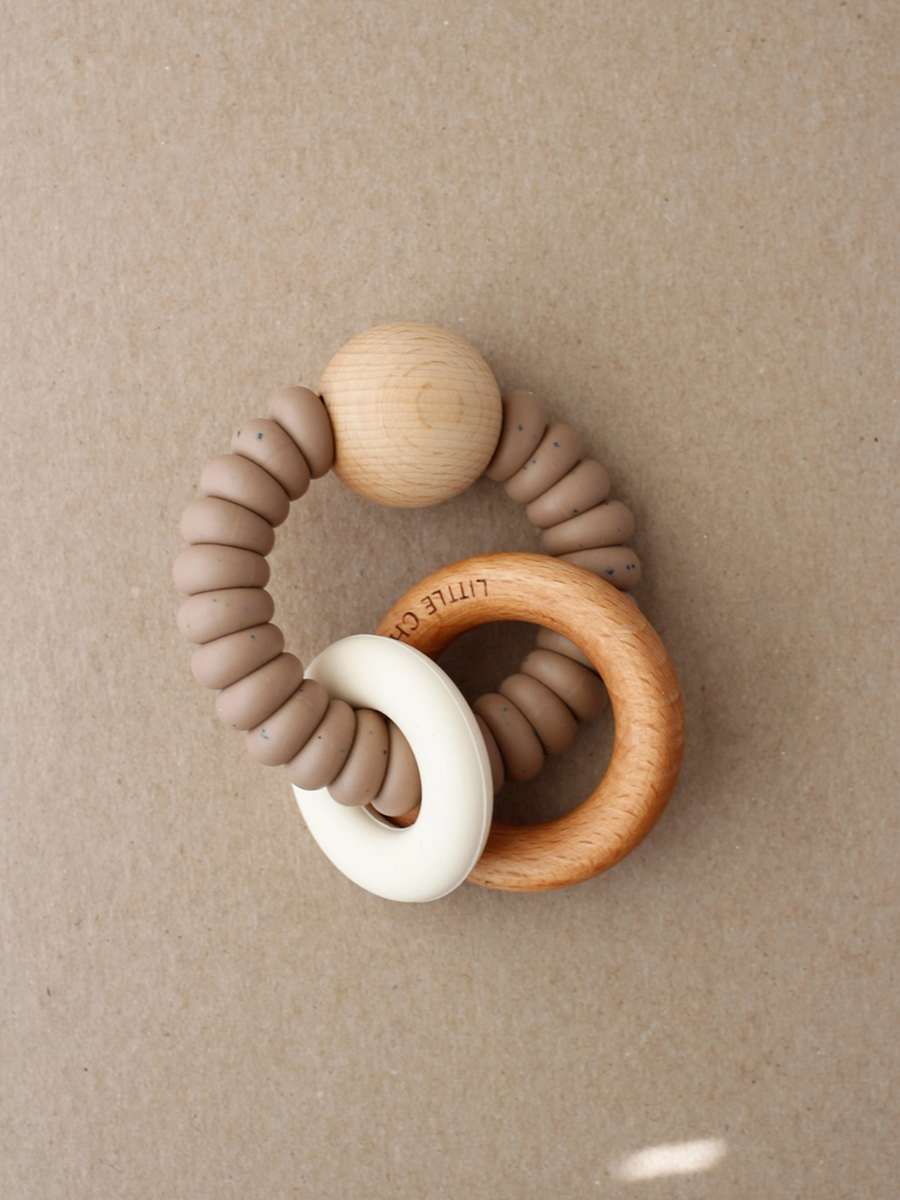 Dany Rattle Teether Baby : Toys : Teethers : Wooden Little Chew 