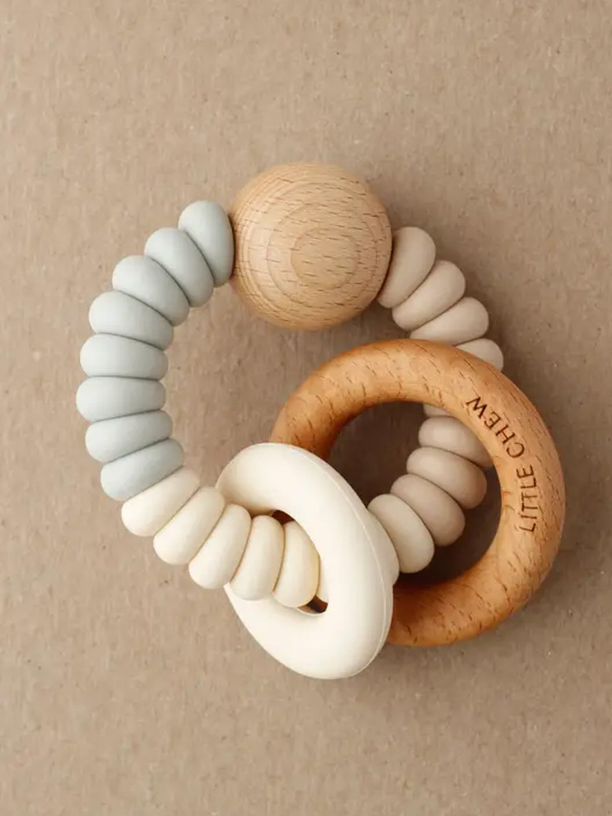 Dany Rattle Teether Baby : Toys : Teethers Little Chew Dany Rattle Teether Baby for Kids | Colored Organics®