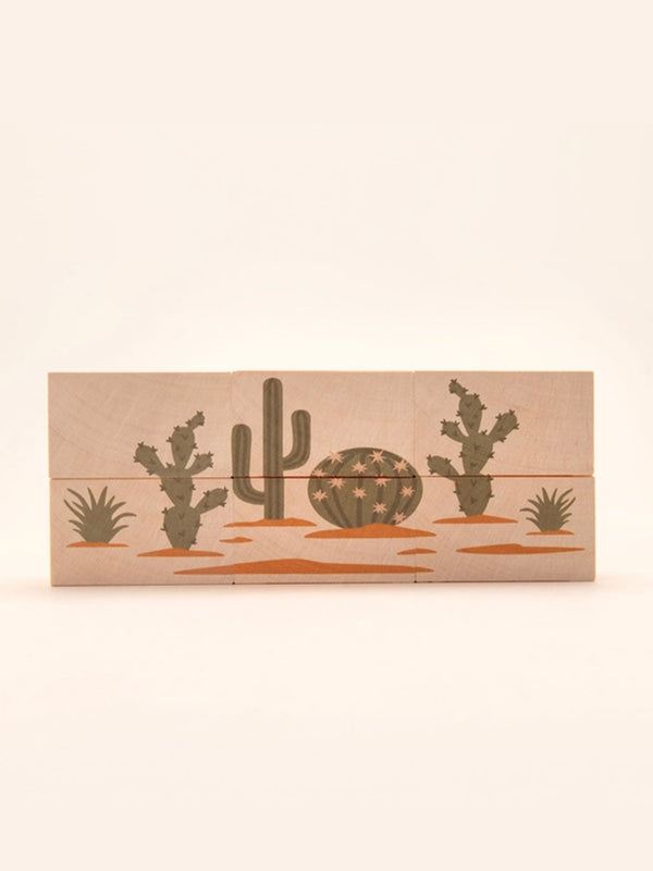 Desert Blocks Baby-Kids : Toys : Learning : Wooden Uncle Goose 