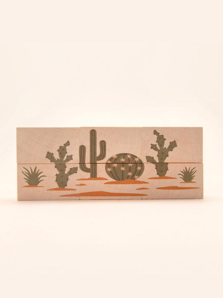 Desert Blocks Baby-Kids : Toys : Learning : Wooden Uncle Goose 