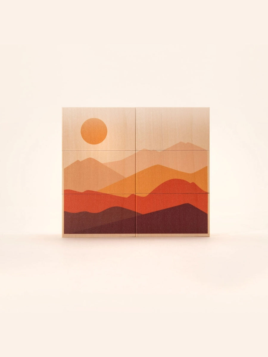 Desert Blocks Baby-Kids : Toys : Learning : Wooden Uncle Goose 