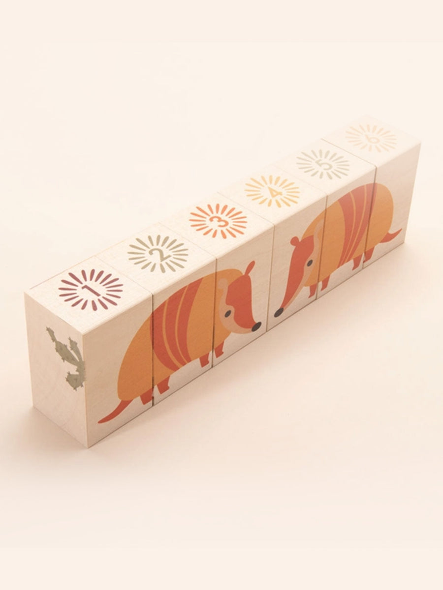 Desert Blocks Baby-Kids : Toys : Learning : Wooden Uncle Goose 