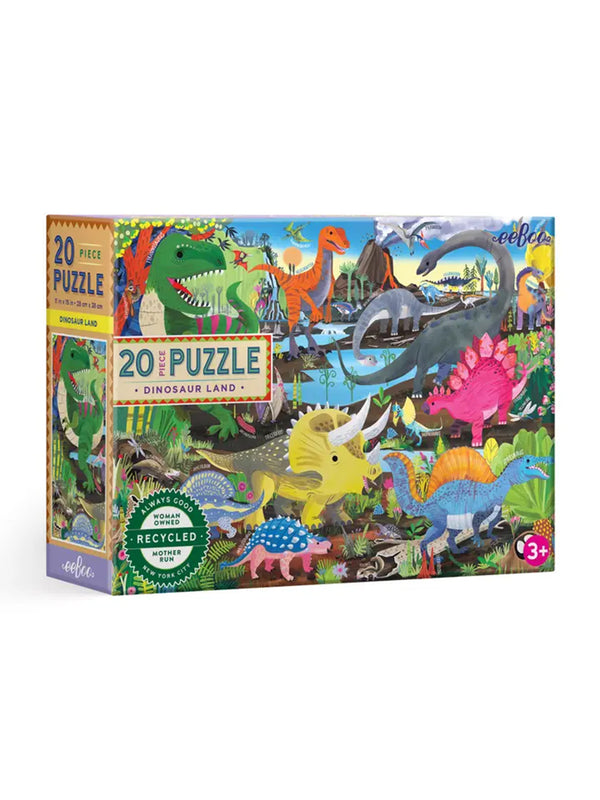 Dinosaur Land 20 Piece Puzzle