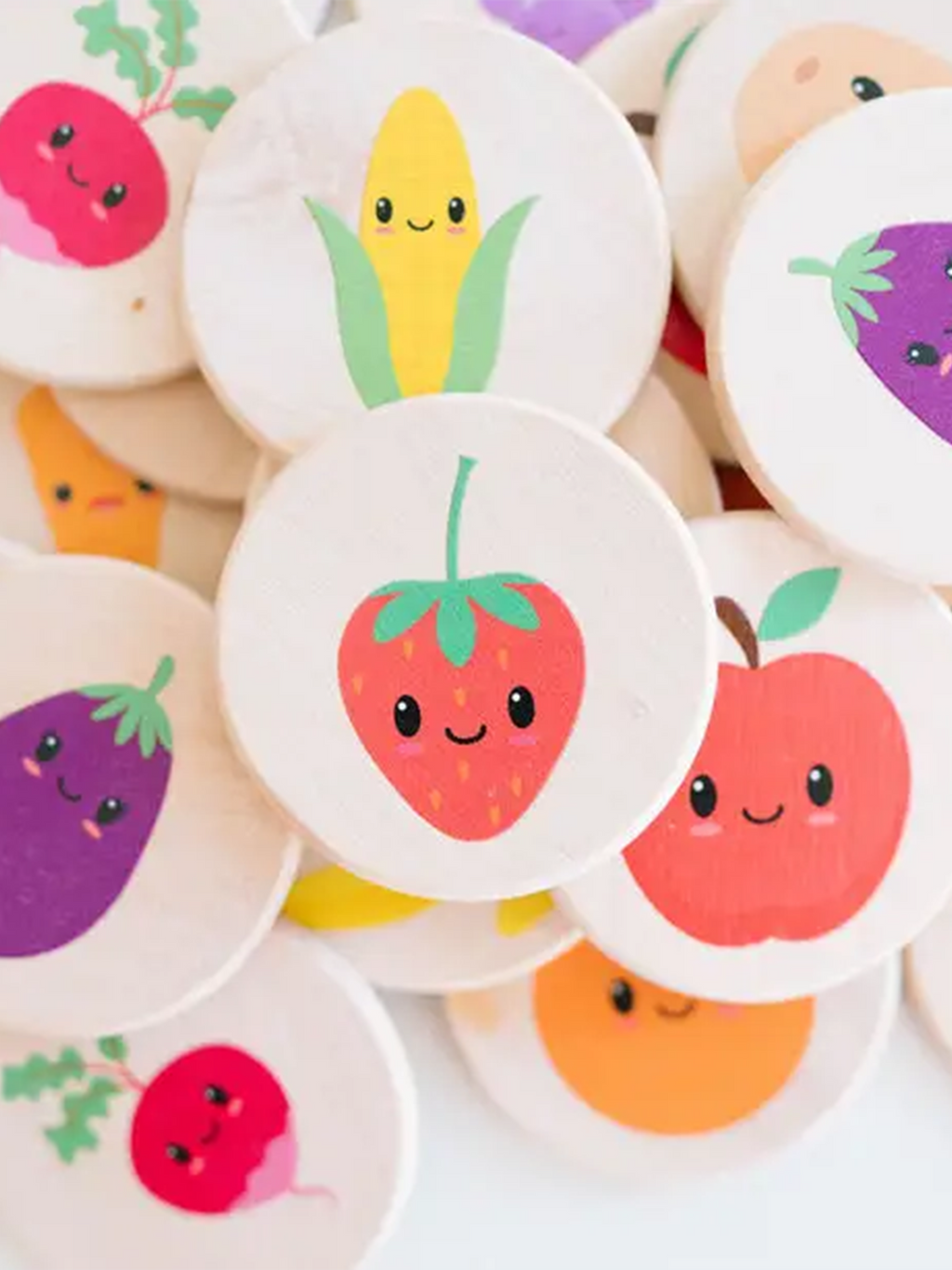 Farmer's Market Matching Game Kids : Toys : Games Bannor Toys Farmer's Market Matching Game for Baby | Colored Organics®