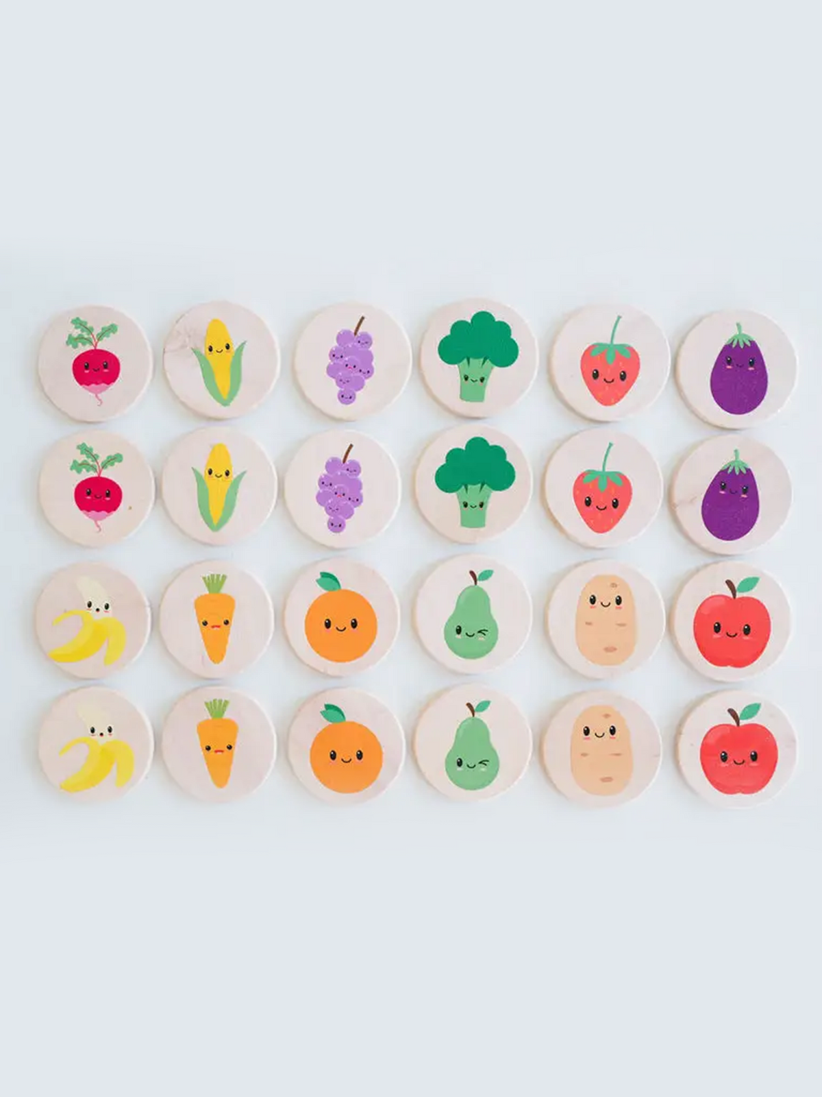 Farmer's Market Matching Game Kids : Toys : Games Bannor Toys Farmer's Market Matching Game for Baby | Colored Organics®