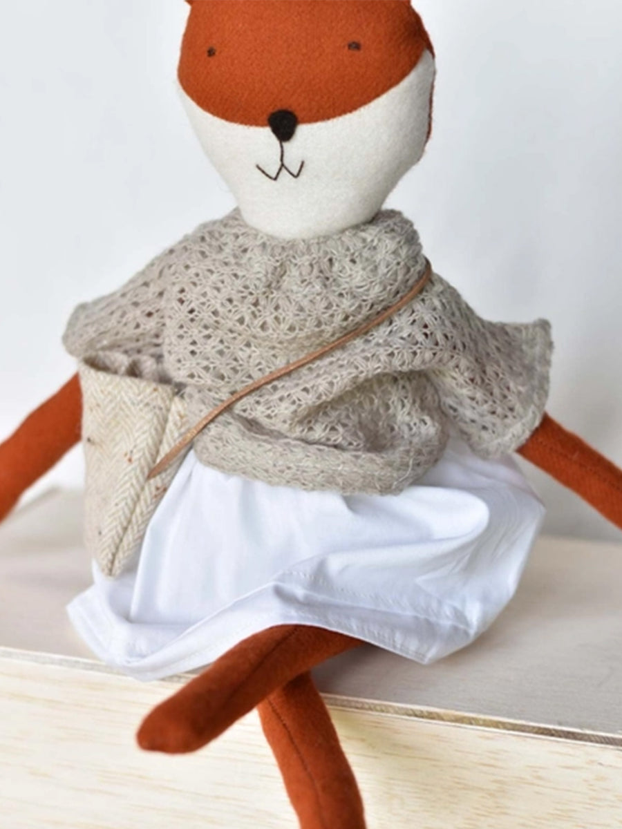 Florette the Fox Doll Baby : Toys : Plush + Crinkle Woolgrass Farm 
