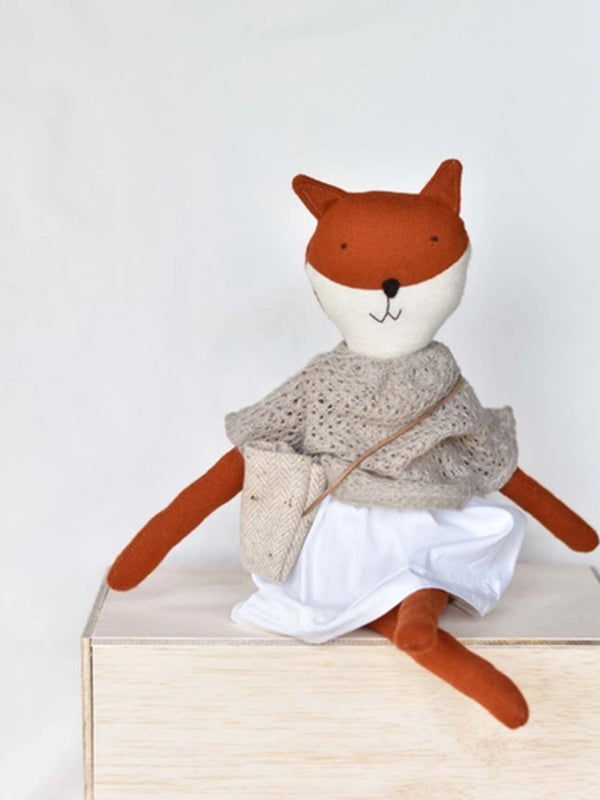 Florette the Fox Doll Baby : Toys : Plush + Crinkle Woolgrass Farm 