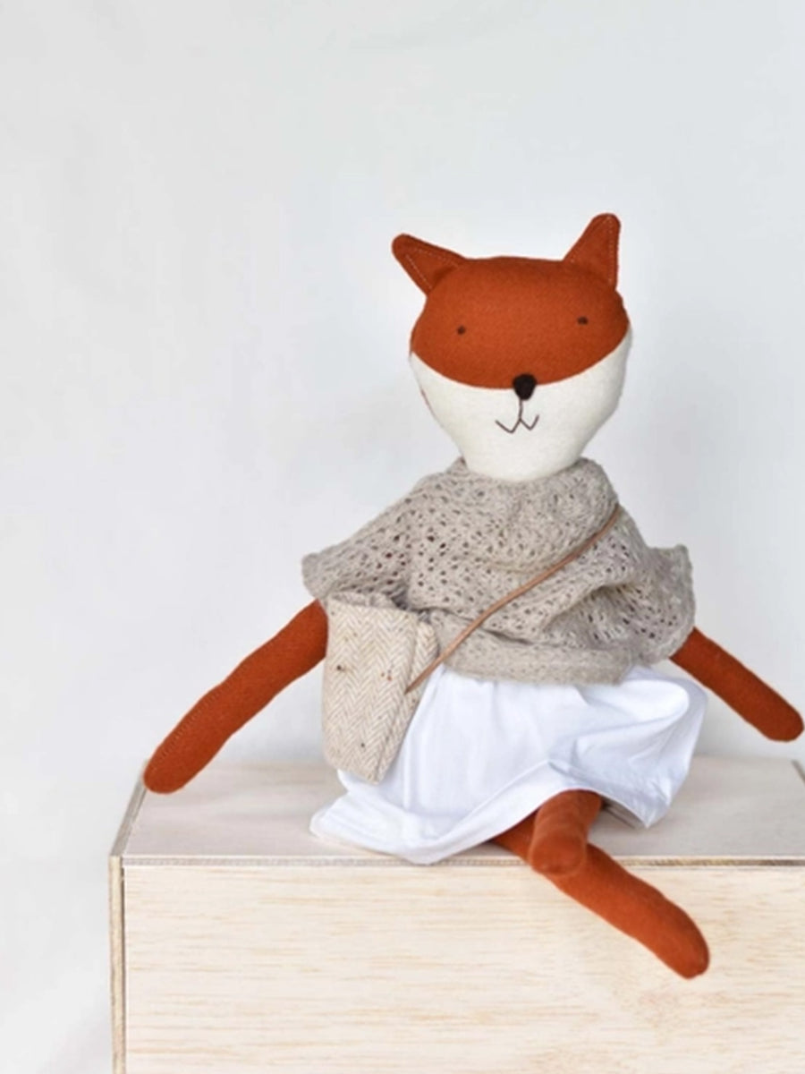 Florette the Fox Doll Baby : Toys : Plush + Crinkle Woolgrass Farm 