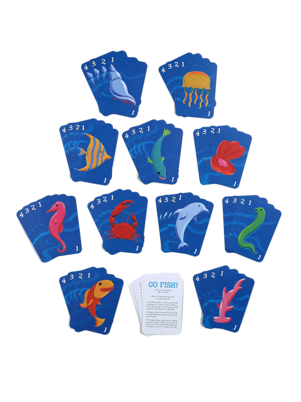 Go Fish Playing Cards