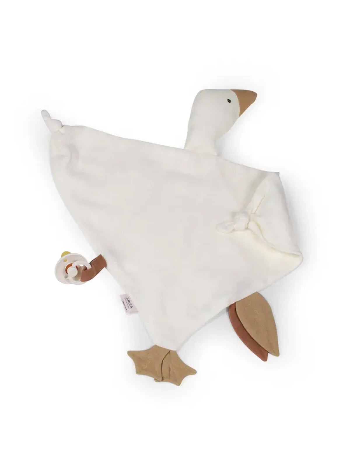 Goose Cuddle Cloth Baby : Toys : Plush + Crinkle Saga Copenhagen Goose Cuddle Cloth for Babies and Kids | Colored Organics®