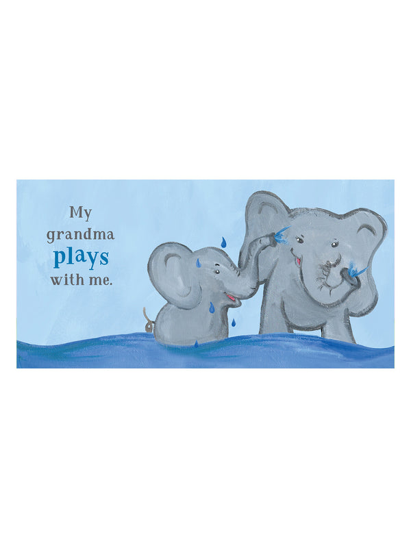 Grandma Loves Me Board Book Baby-Kids : Nursery : Books : Toys : Learning Sourcebooks 