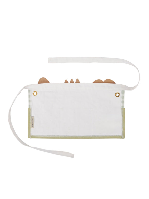 Kids Green Gingham Apron