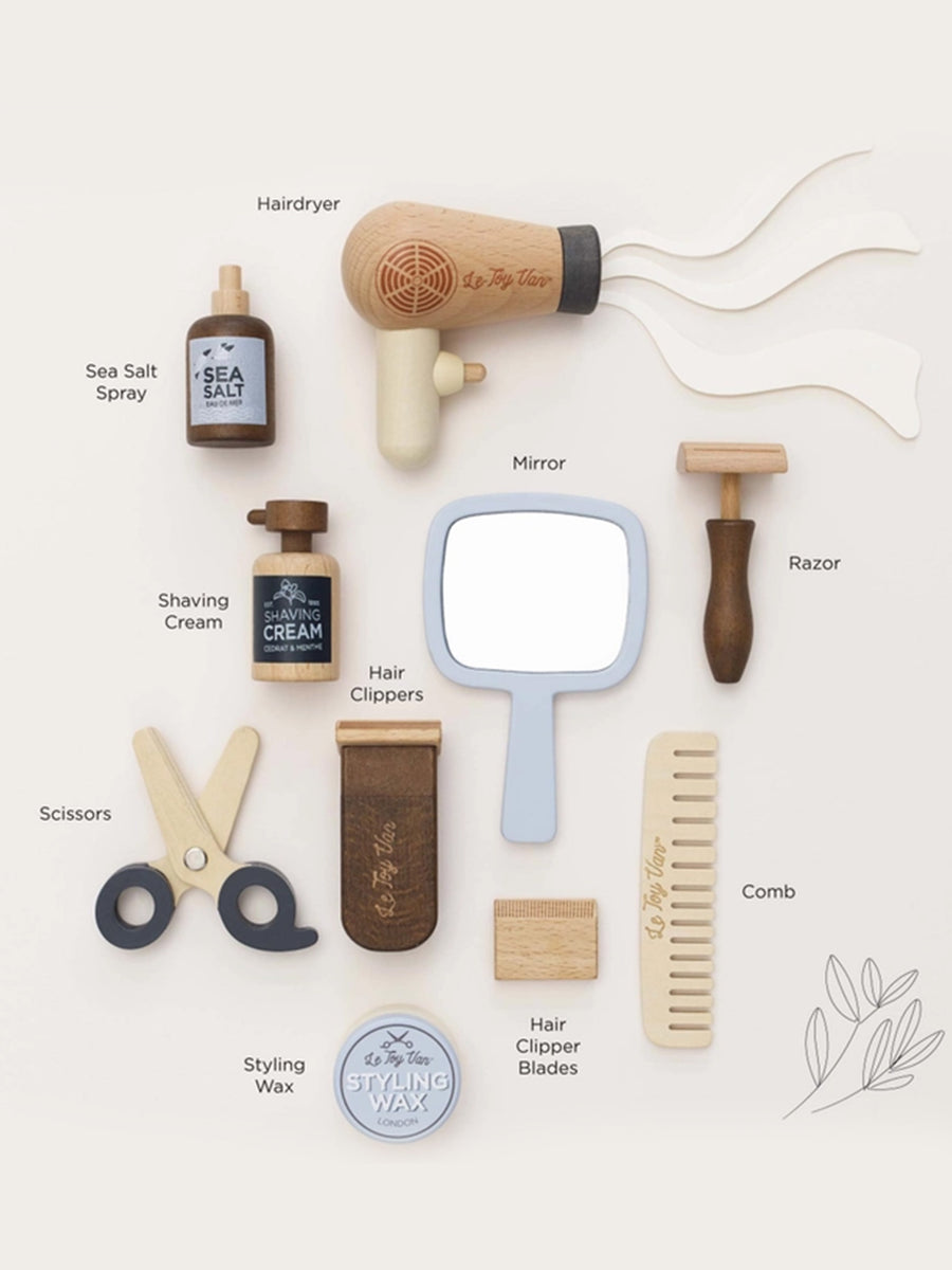 Hairdresser & Barber Play Kit Baby-Kids :Toys :Learning :Wooden Le Toy Van, Inc. 