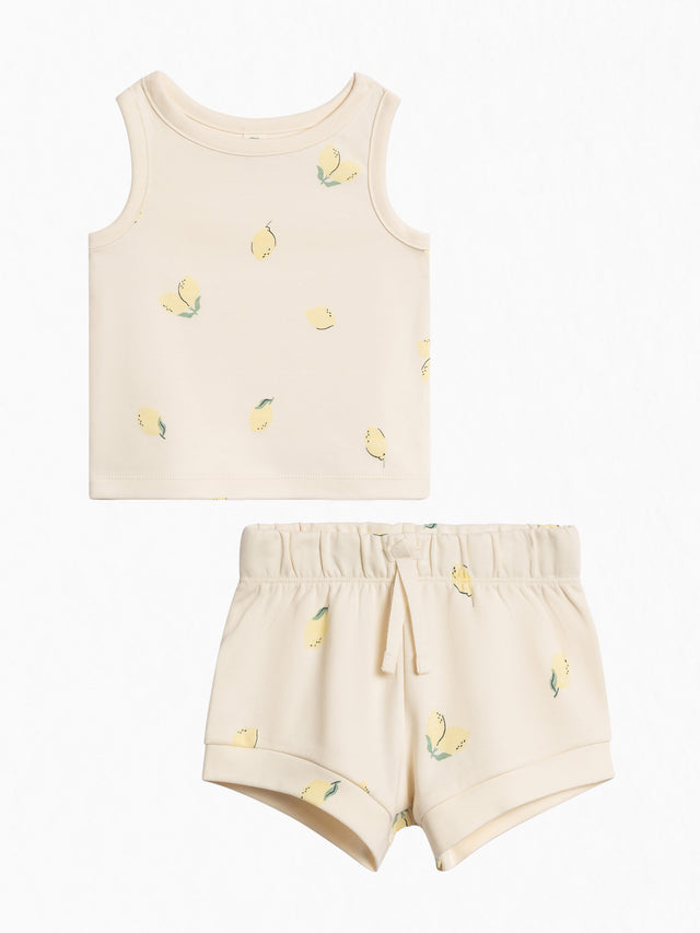 Organic Tank and Short Set Baby-Kids : Virtual Set : Bottoms : Shorts. : Tops : Tanks Colored Organics 