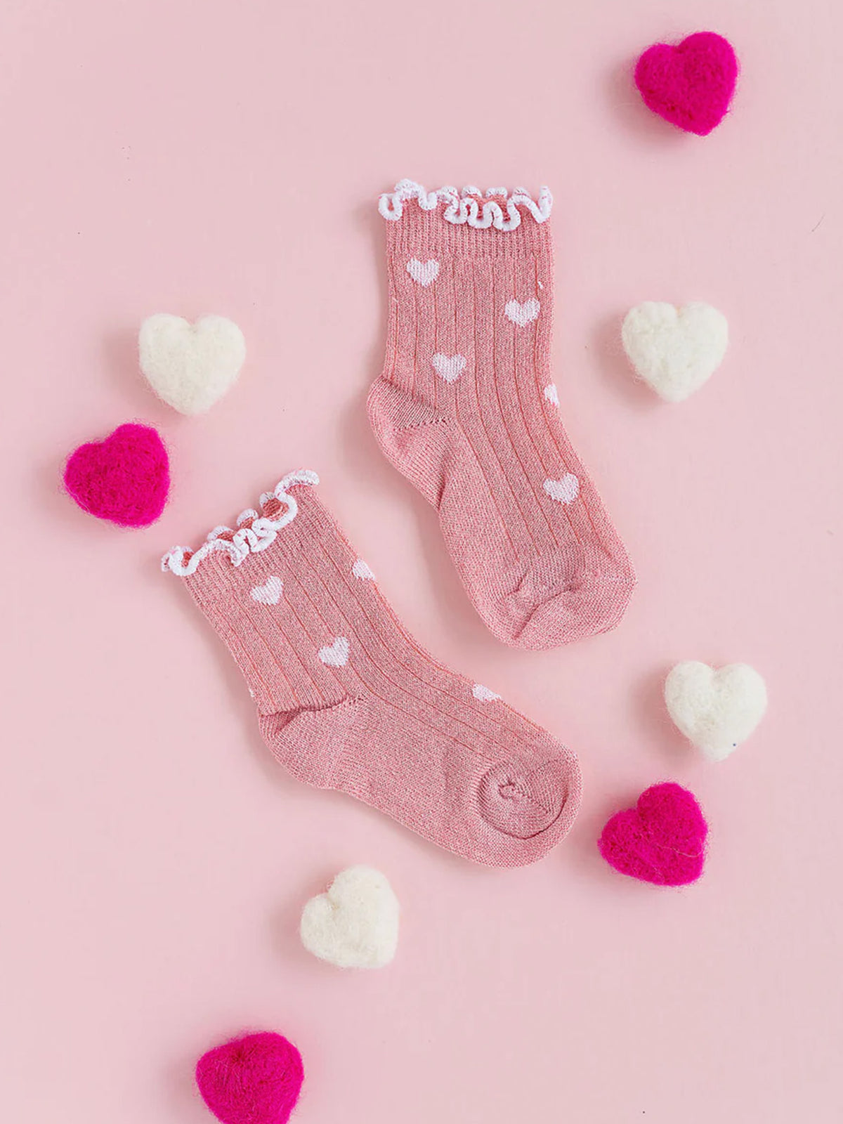 Heart Socks Baby-Kids : Accessories : Socks Shop Olivia J Heart Socks for Babies and Kids | Colored Organics®
