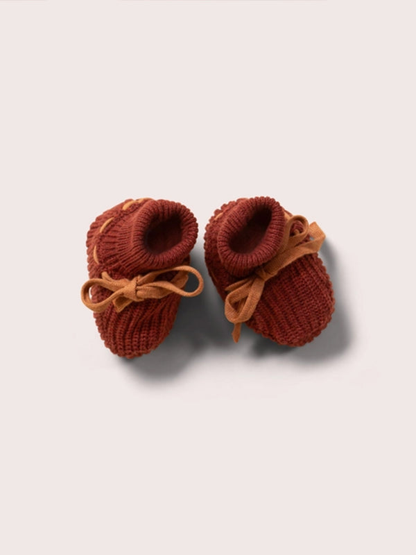 Knitted Booties Baby : Accessories : Shoes Little Green Radicals 