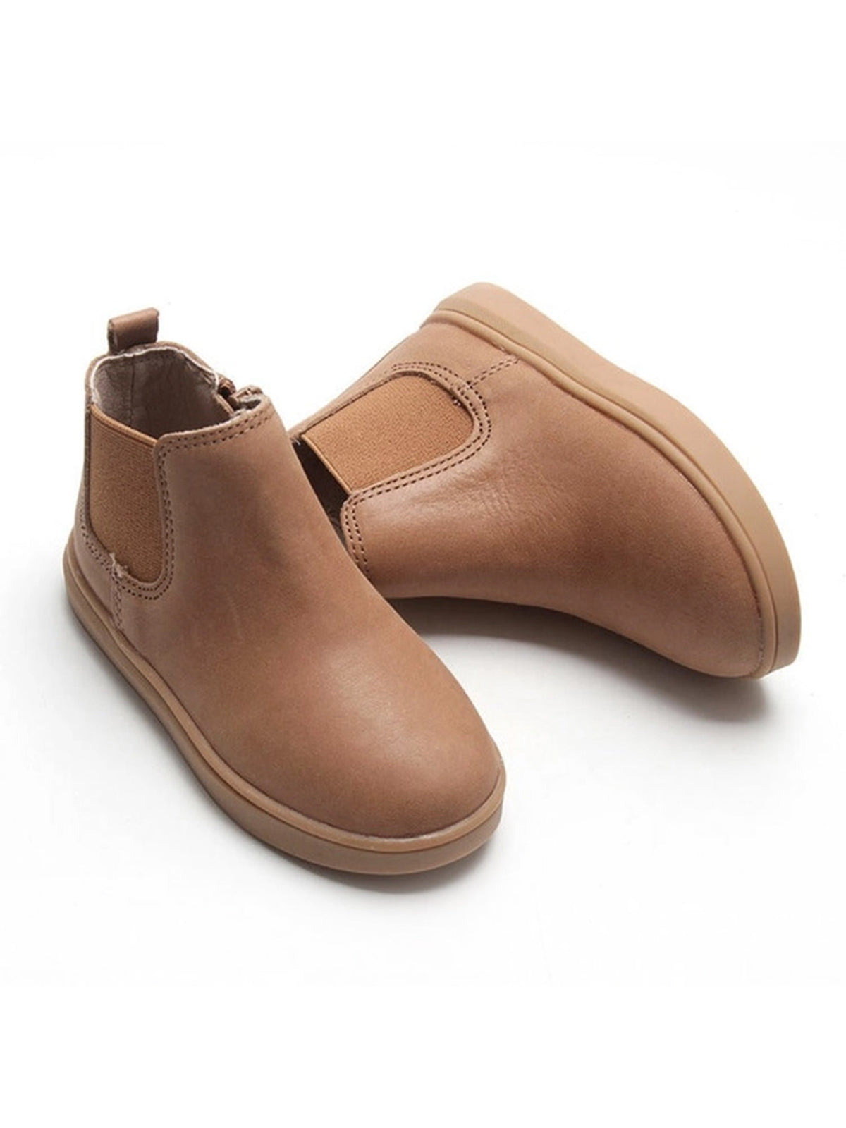 Leather Chelsea Boot - Sand / 4 display picture 3