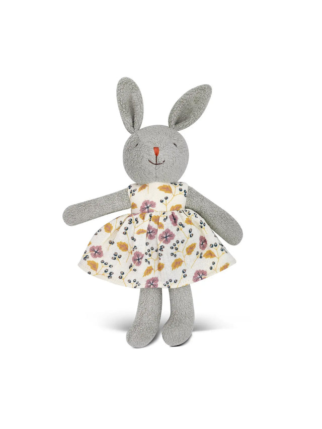 Organic Little Bunny Plush Toy Baby-Kids : Toys : Plush-Crinkle Apple Park Organic Little Bunny Plush Toy