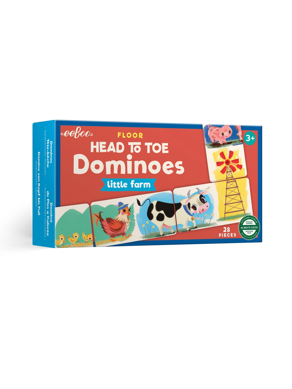 Little Farm Head To Toe Dominoes