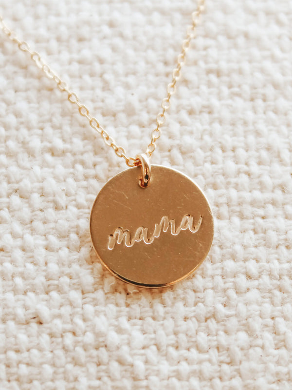 Mama Necklace Parent : Accessories The Vintage Sparrow 