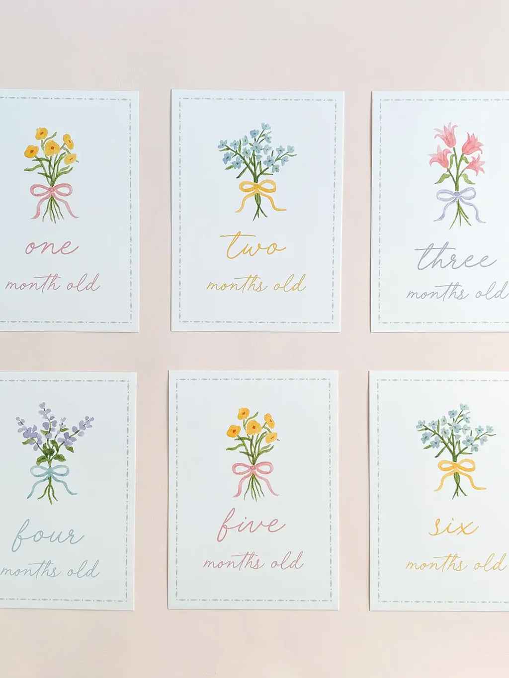 Milestone Cards Baby : Parent : Nursery : Decor Gloster Road Milestone Cards for Babies and Kids | Colored Organics®