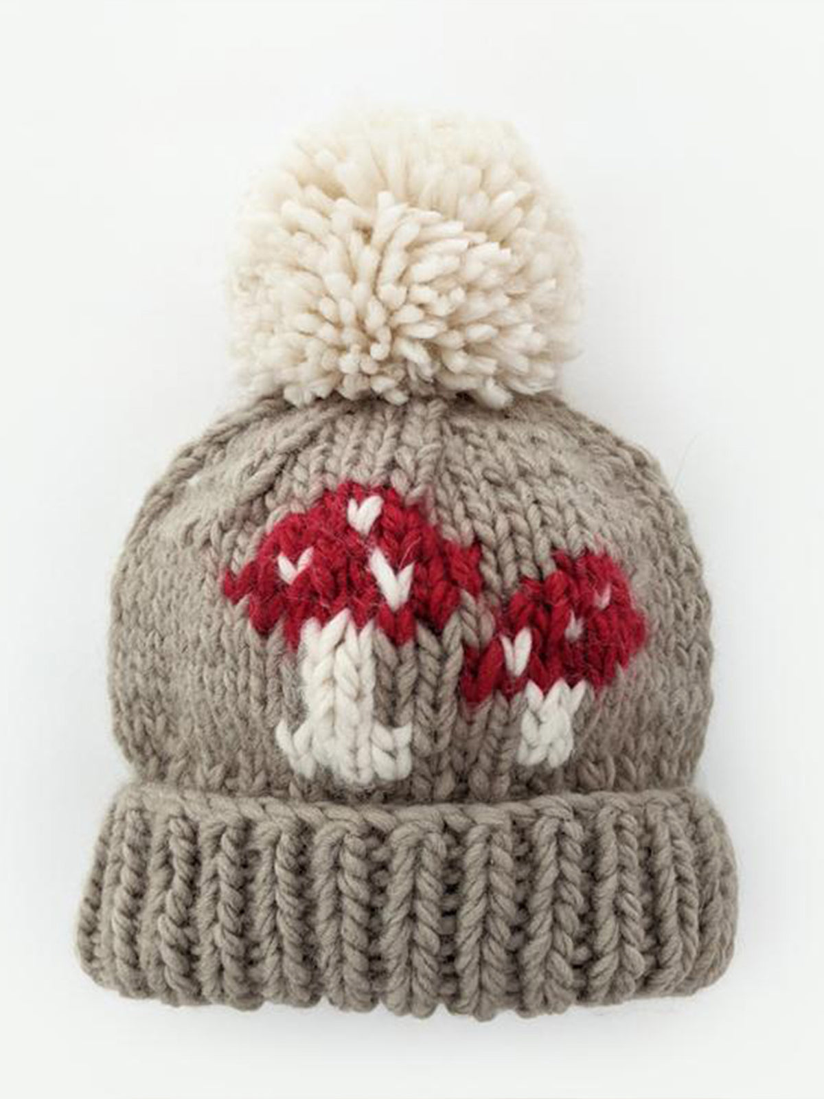 Mushroom Knit Beanie Hat Baby-Kids : Accessories : Hats Huggalugs Fairisle Knit Beanie Hat for Baby | Colored Organics®