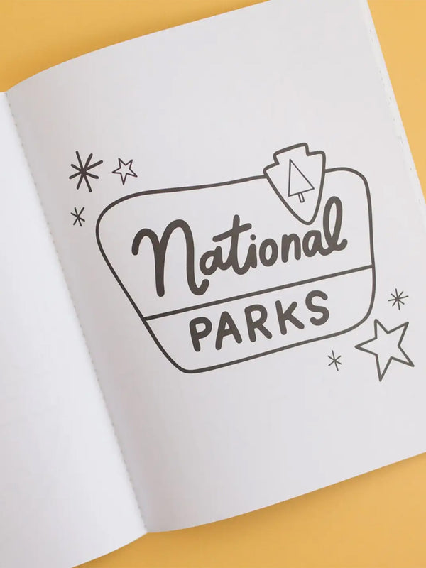 National Parks Coloring Book