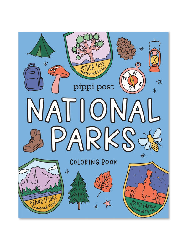 National Parks Coloring Book