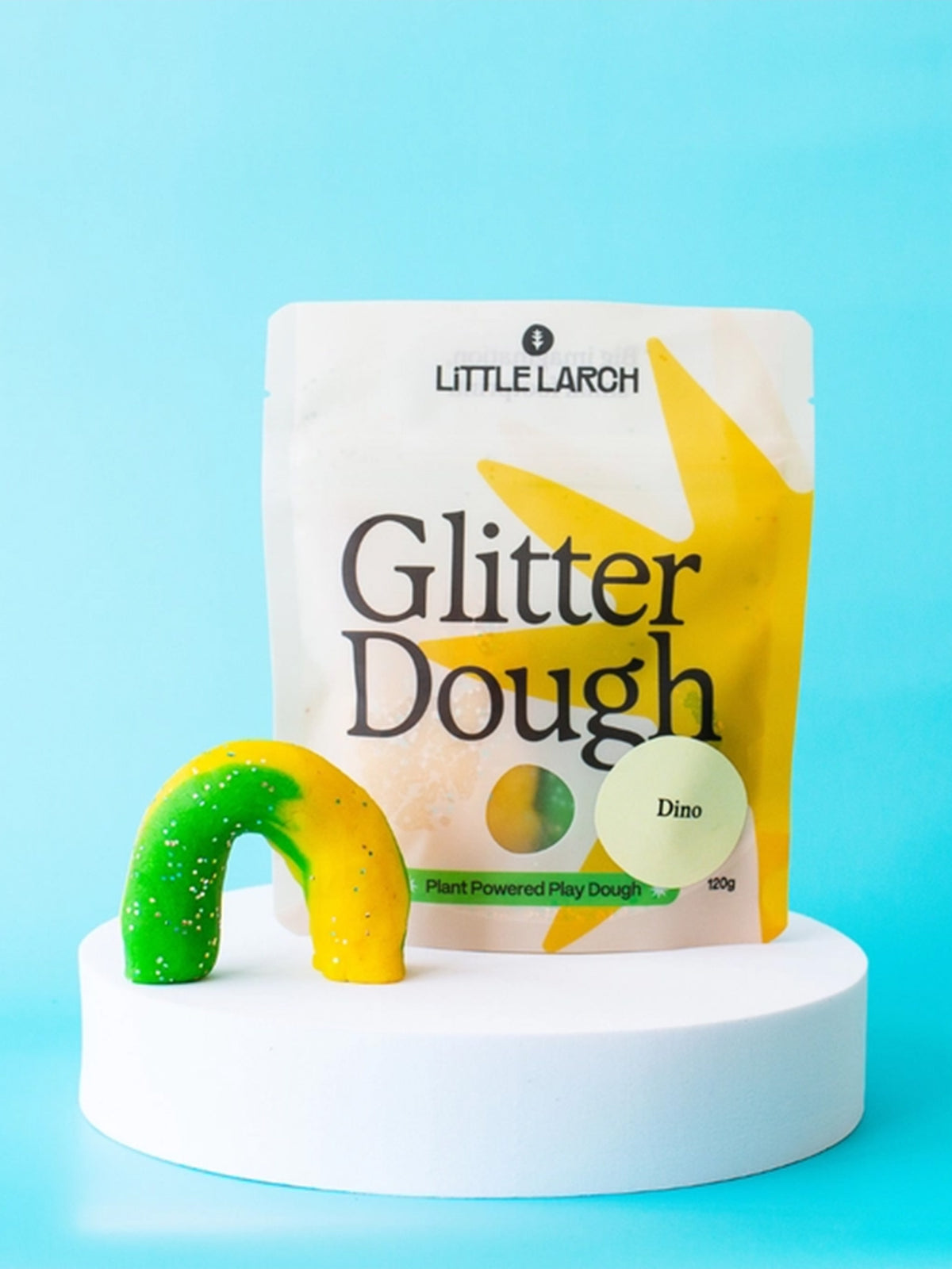 Natural Glitter Play Dough Kids : Toys : Activities Little Larch Natural Glitter Play Dough for Baby | Colored Organics®