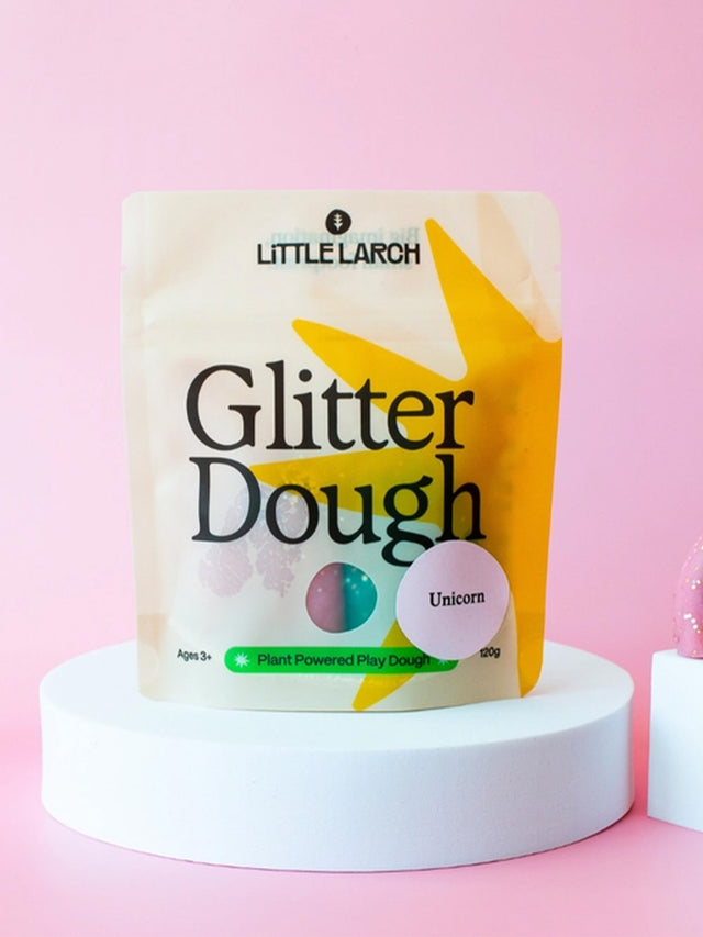 Natural Glitter Play Dough