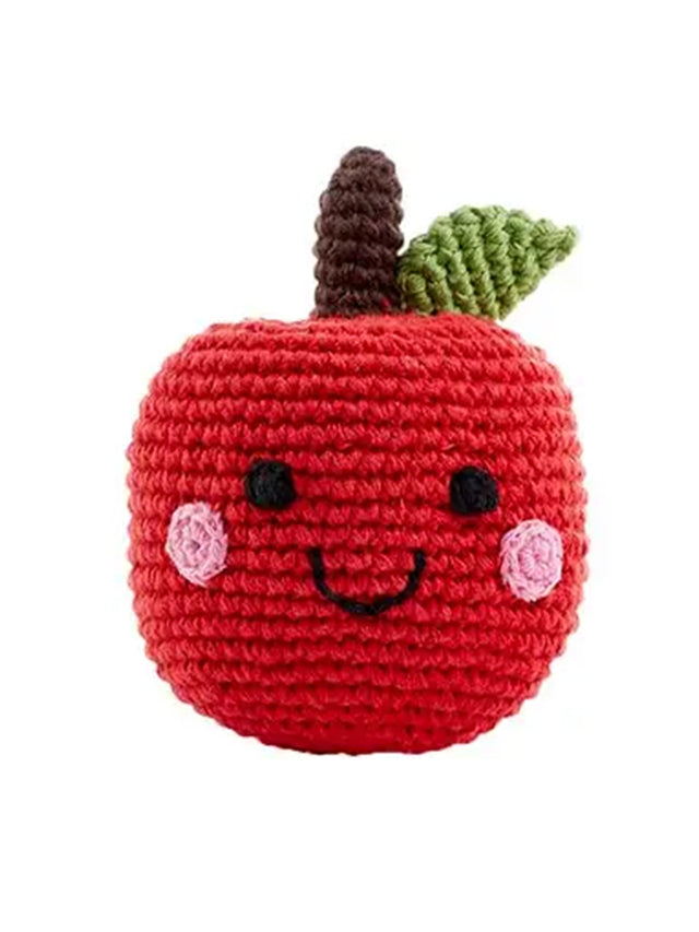 Apple Rattle Baby : Toys : Plush-Crinkle Pebble 