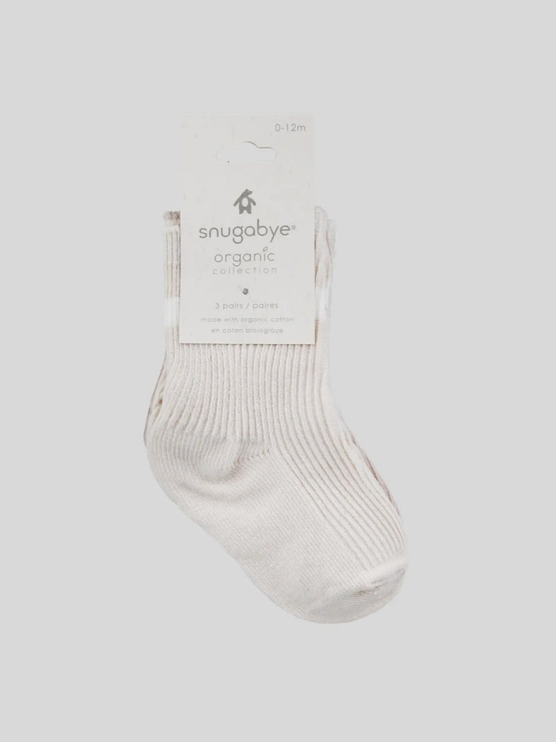 Baby Socks 3-Pack  Colored Organics®
